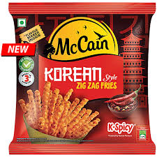 McCain Korean Style Zig Zag Fries 400g